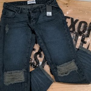 One Teaspoon fox black freebirds jeans